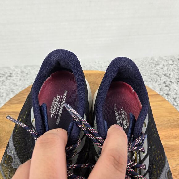 Saucony Endorphin Speed 3 Navy Yellow Athletic Running Shoe Womens 7.5 S10756-65 - Picture 11 of 12